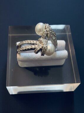 Far Fetched Gems by slp - Silver Promise Knot Ring.